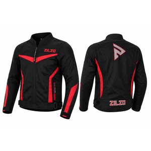 [DKM] Veste de moto ZILZO Stio Super 3D Mesh, veste légère et respirante pour le sport, kit d'accessoires - Product Image 1