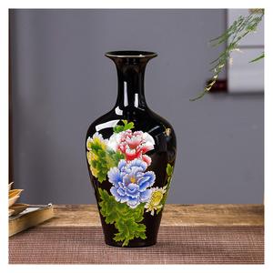 Florero Metálico con Recubrimiento en Polvo, Hermoso Diseño Decorativo Moderno para el Hogar, Centro de Mesa para Sala de Estar u Oficina, Regalo - Product Image 2