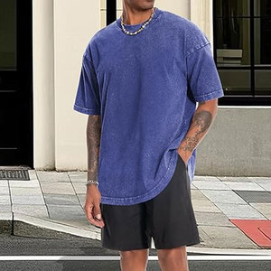 เสื้อยืดแขนสั้นผู้ชายสไตล์วินเทจ ลุคสบายๆ ผ้าฝ้าย คอกลม ใส่สบายทุกวัน สตรีทแวร์ - Product Image 6
