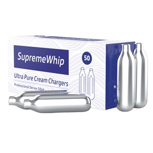 Fourniture directe en gros d'usine de la plus haute qualité 8.2g SupremeWhip 50 Pack chargeur de crème fouettée à vendre - Product Image 1