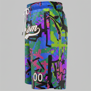 Shorts de basket-ball de haute qualité, respirants, avec logo personnalisé pour hommes, shorts de basket-ball pour la vente en ligne - Product Image 4