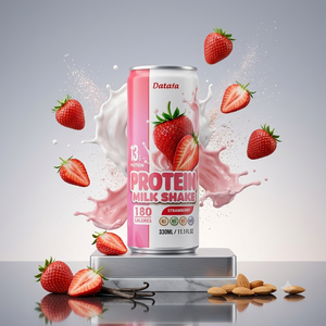 Batido de Proteína de Leche con Sabor a Fresa 330ML 13G de Proteína Bebida Nutritiva Baja en Grasa OEM/ODM - Product Image 1