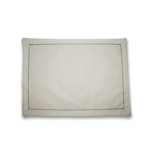 Linen <b>Rectangle</b> Table Mat Wabi Sabi Design Washable <b>Placemat</b> for Dining Table Decor - Product Image 2