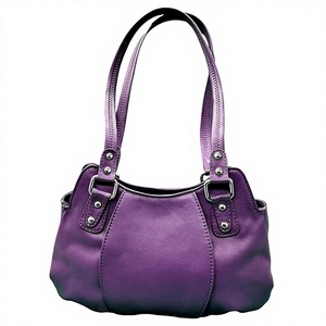 Bolso de Hombro de Cuero Genuino Wriza para Mujer con Cierre de Cremallera, Estilo Moderno, Alta Calidad, Duradero, para Uso Diario - Product Image 1