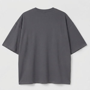 เสื้อยืดโอเวอร์ไซส์ผ้าฝ้าย 100% สัมผัสนุ่มสบายสำหรับผู้ชาย ทรงหลวม คอปก แขนสั้น แฟชั่นสตรีทฤดูร้อน ใส่ได้ทุกวัน แห้งเร็ว - Product Image 2