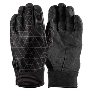 Gants de frappe de baseball personnalisés en gros, gants de softball en cuir Cabretta, gants de frappe unisexes pour jeunes et adultes - Product Image 3
