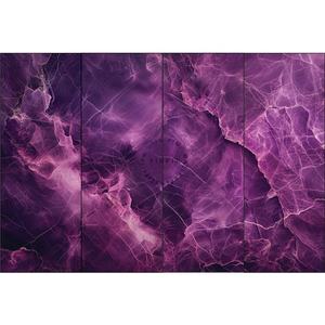 Modern <strong>Purple</strong> <strong>Marble</strong> Lightning Texture 3D <strong>Wallpapers</strong> Waterproof and Anti-Static Home Decor for Living Room - Product Image 6