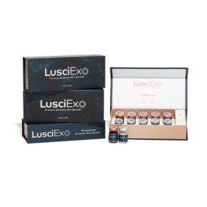 LusciExo Gel Booster Cutané Coréen aux Exosomes Modèle 01 – Rajeunissement Professionnel de la Peau, Hydratation Intense et Raffermissement au Collagène - Product Image 2