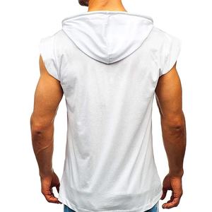 Camiseta sin mangas con capucha unisex personalizada para hombre, chaleco deportivo para gimnasio, culturismo, ropa de calle, chaleco deportivo para entrenador de gimnasio, ropa de gimnasio para hombre - Product Image 5