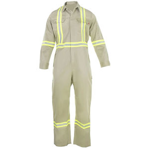 Uniforme de Trabajo Industrial de Poliéster Verde Oliva para Hombre Elite Vanguard International, Ropa de Protección con Múltiples Bolsillos - Product Image 1