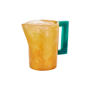 Carafe à eau en résine artisanale de luxe, écologique, avec effet marbré moderne, durable, pour la maison et les événements - Product Image 2