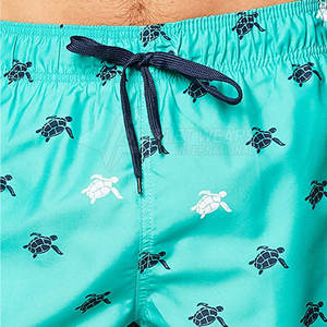 กางเกงว่ายน้ำชายเอวกลาง แห้งเร็ว เป็นมิตรกับสิ่งแวดล้อม ราคาส่ง คุณภาพสูง เหมาะสำหรับใส่ลำลองในฤดูร้อน - Product Image 5