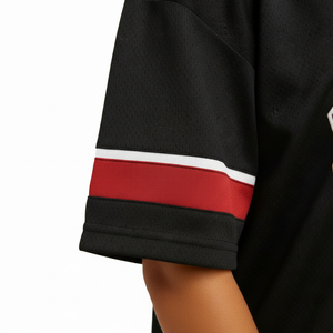 Camiseta Deportiva Personalizada Transpirable 100% Poliéster, Manga Corta, Impresión por Transferencia de Calor, Secado Rápido, Ropa Deportiva para Entrenamiento en Equipo - Product Image 3