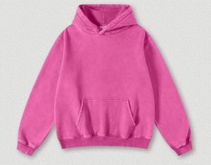 เสื้อฮู้ดดี้ฟลีซพิมพ์ลายปักแบบกำหนดเอง ย้อมสีเอซิด ทรงครอป บ็อกซี่ สีดำ หนานุ่ม สำหรับผู้ชายและผู้หญิง ขายส่ง - Product Image 5