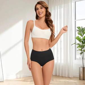 กางเกงในผู้หญิงไซส์ใหญ่เอวสูง รุ่นโมเดิร์นลิฟท์ ผ้าฝ้ายเนื้อนุ่ม ยืดหยุ่น ระบายอากาศได้ดี กระชับสบาย ปกปิดเต็มที่ - Product Image 2