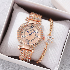 9756 Hot Sell <b>Watch</b> Women Fashion <b>Ladies</b> <b>Watch</b> With Bracelet Rose Gold Women Quartz <b>Watch</b> - Product Image 2