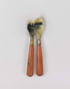 Ensemble de cuillères en résine uniques, peintes à la main, multicolores, pour un service élégant et la collection – Nouveauté, dernières cuillères arrivées - Product Image 1