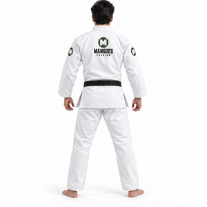 Kimono de Jiu-Jitsu Brésilien Unisexe (BJJ Gi) 400g Tissage Perlé 100% Coton avec Patch Personnalisé Léger et Respirant pour l'Entraînement - Product Image 4