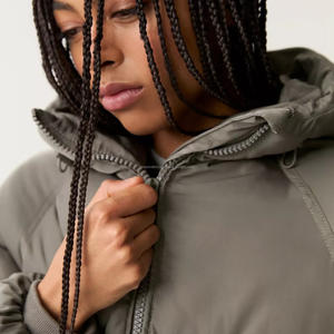 Veste d'hiver femme automne hiver Ultra léger décontracté bouffant personnalisé grande taille respirant chauffé chaud extérieur bulle veste - Product Image 5