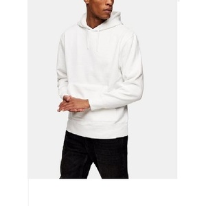 Prix de gros Sweat à capuche court pour homme 100% coton, en molleton bouclette épais, qualité de luxe, grammage lourd, coupe oversize - Product Image 2