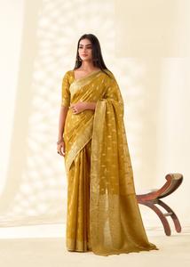 ดีไซน์ใหม่ ผ้าทอ Tusser ลายบุตติ พร้อมแคตตาล็อกสุดวิจิตร พร้อมเปิดตัวแล้ว - Product Image 3