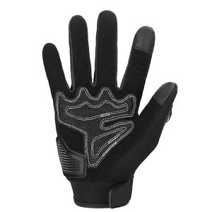 <b>Mens</b> Custom Cowhide Leather <b>Thermal</b> Motorcycle <b>Gloves</b> Armored Safety Full Finger Racing Riding Outdoor Sports Protective - Product Image 2