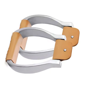 Estribos de Acero Inoxidable para Equitación, Antideslizantes, con Protección para Tobillos, Equipo de Seguridad Ecuestre - Product Image 2
