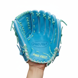 Gant de baseball personnalisé tendance 11,5 pouces pour jeunes et adultes, gant de receveur en cuir de mouton pour entraînement extérieur, OEM - Product Image 3