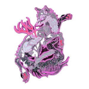 Customized Soft Metal Crafts with Black Nickel Gold Silver Copper Glitter Finish <b>Pin</b> - Product Image 1
