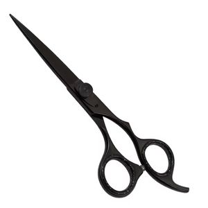 Professional Stainless Steel Sharp Hair Salon Scissors Set with <b>Thinning</b> Shears and Straight Cut Scissors in Blue Carry Case - Product Image 4