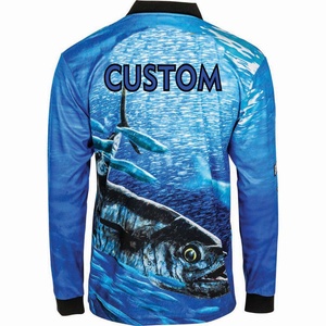 Custom Men’s Fishing Polo Shirts UV Protection Quick Dry Breathable Performance Wear - Product Image 3