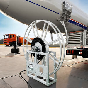 Con 1 año de garantía 2 "Aviación Envoltura única Carrete de manguera Equipo de servicio de gasolina Aluminio natural 12V Voltaje DE TRABAJO 500W - Product Image 1