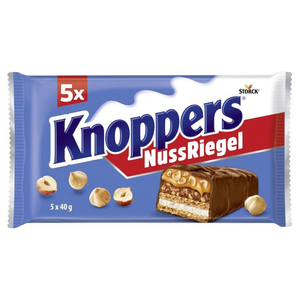 Top Trending Knoppers NussRiegel 24 Pack 40g Each Hazelnut Chocolate <b>Bar</b> Low Price Hot Sale Chocolate - Product Image 1