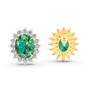 14K 9K 10K 18K Solid Gold 6Ct Lab Gemstone Ring IGI Certified RJC ODM OEM Ethical Fine Jewelry Manufacturer Wholesale EA50222 - Product Image 4