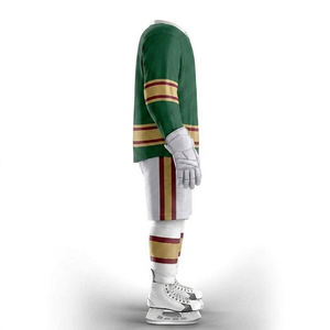 Ensemble uniforme de hockey sur glace personnalisé – Maillot et pantalon respirants, durables, pour entraînement et matchs professionnels – Toutes tailles, jeunes et adultes, ProFit - Product Image 2