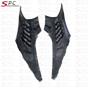 Guardabarros Delantero Estilo V de Fibra de Carbono Seca SPC para Mclaren <span class=keywords><strong>720S</strong></span>, Guardabarros Delantero de Fibra de Carbono para <span class=keywords><strong>720S</strong></span>, Guardabarros Delantero con Rejillas - Product Image 5