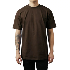 เสื้อยืดคอตตอนเจอร์ซีย์ทรงโอเวอร์ไซส์ ระบายอากาศได้ดี สำหรับผู้ชาย แขนสั้นพอง สีสันตามสั่ง สไตล์สตรีทแฟชั่น - Product Image 6