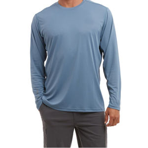 T-shirt de pêche personnalisé avec logo pour hommes, léger, respirant, UPF 50+, séchage rapide, anti-UV, chemise de sport pour pêcheurs, vente en gros - Product Image 3