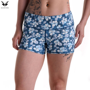 Shorts de Sublimación para Mujer, Color Azul, Producto de la Más Alta Calidad, Crea Tu Propio Diseño, Shorts Deportivos para Mujer - Product Image 5