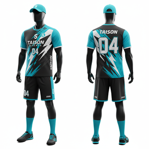 Uniforme de Balonmano para Hombre, 150 GSM, Poliéster Premium, Absorbe la Humedad, Paneles en Contraste Rojo Marino, Sublimación Personalizada - Product Image 4