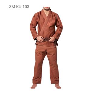 Uniforme de Jiu Jitsu Brasileño Premium con cinturón para entrenamiento y competición con logo personalizado de Zevron Sports. - Product Image 5