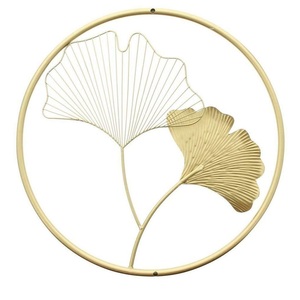 Nouvelle Arrivée Décoration Murale Florale en Métal au Design Moderne Sculpture Murale en Fil d'Acier Art Mural en Fer Taille Personnalisée - Product Image 4