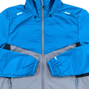 Sports Club Warm Up Training Uniform & <b>Tracksuit</b> Athletic Wear 2 Piece Windbreaker Set Lightweight Gym Apparel Jacket and Shorts - Product Image 3