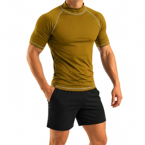 <b>Men's</b> Sleeve <b>Compression</b> T <b>Shirt</b> Breathable Quick Dry Slim Fit Sports Top Workout Training Tee long sleeve <b>compression</b> <b>Shirt</b> - Product Image 2