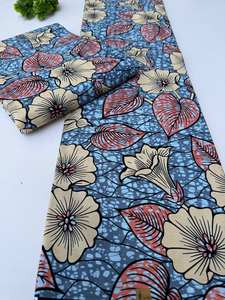 Tissu imprimé à la cire africaine Hitjem Export avec des motifs colorés et une sensation de coton doux pour les vêtements et la mode - Product Image 2