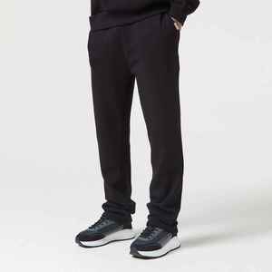 Conjunto Deportivo Informal Unisex con Sudadera con Capucha Gris y Pantalones Deportivos, Color Sólido, Manga Larga, Algodón Ligero, Otoño, Talla Grande - Product Image 2