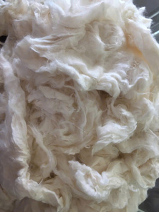 Material de Relleno 100% Kapok Crudo, Fibra Blanca Transpirable y Esponjosa, Tela No Tejida para Almohadas y Colchones - Product Image 3