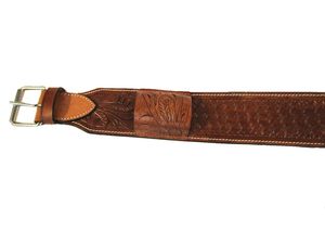 Western Horse Girth Cinch Cuero Premium Western Horse Back Girth Horse Custom Soft Saddle girth - Product Image 2