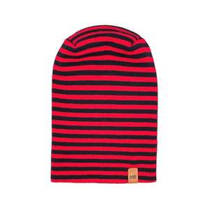 Bonnet à revers Theta Stitch RORO, design breveté - Noir/Rouge, accessoires de sport d'hiver, fabriqué aux États-Unis - Product Image 4