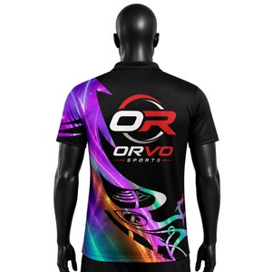 Maillot de fléchettes personnalisé ORVO SPORTS, chemise décontractée, impression par sublimation, motif 3D, unisexe, 100% polyester, séchage rapide, respirant - Product Image 6